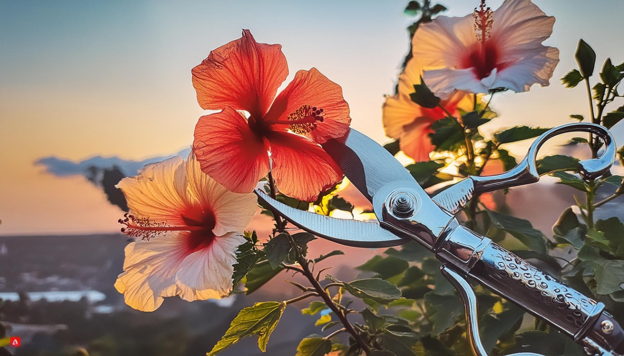 pruning hibiscus